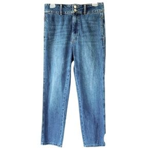 BDG Urban Outfitters Mom Jeans Double Button High Waist Ankle/Cropped Baggy 27